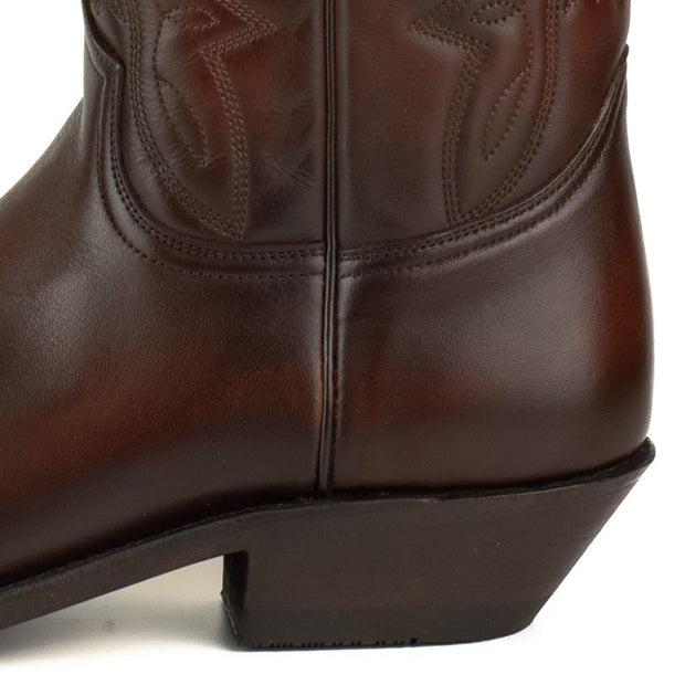 Botas Cowboy Country e Western 1920 Homem e Mulher Preto e Castanho Premium