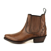 Botins Urbanos Mulher 2487 Couro Bege