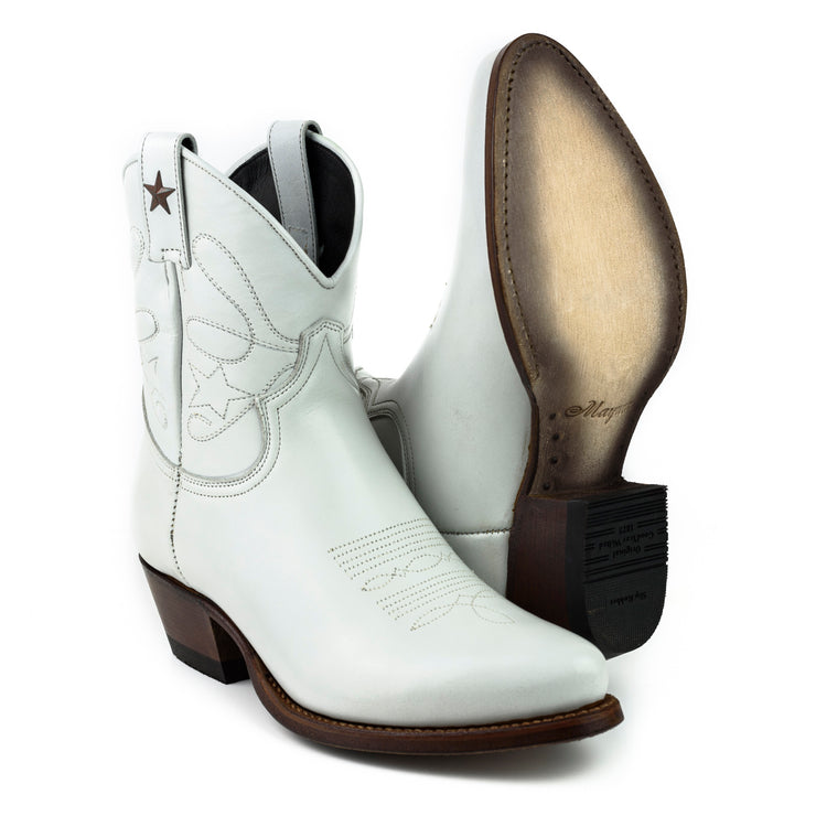 Botas Cowboy Unisexo Modelo 2374 Branco |Cowboy Boots Europe