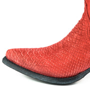 Botas Senhora Cowboy Modelo Alabama 2524 Vermelho Lavado |Cowboy Boots Europe