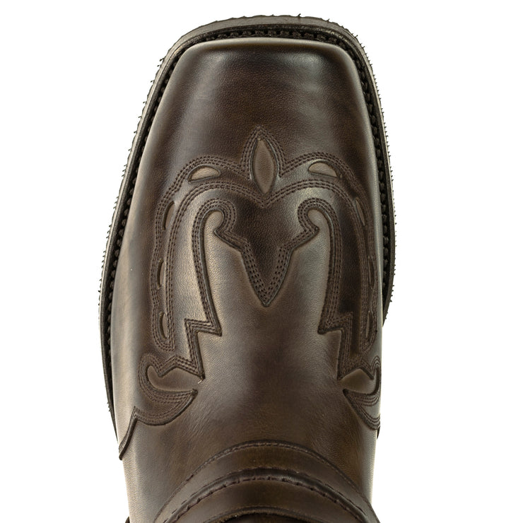 Botas Biker ou Motard Homem 2471 Indian Marron |Cowboy Boots Europe