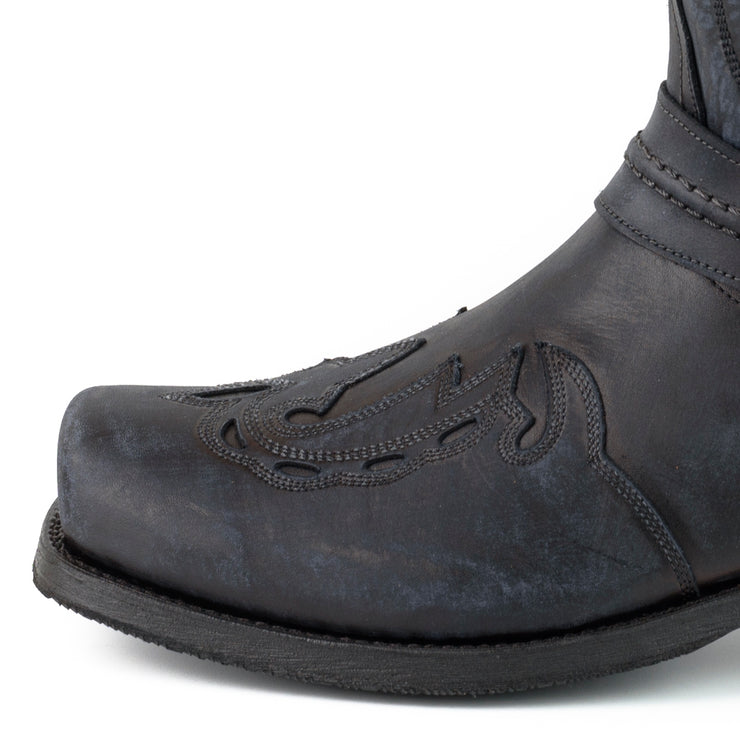 Botas Biker ou Motard Homem 2471 Indian Preto Vintage |Cowboy Boots Europe