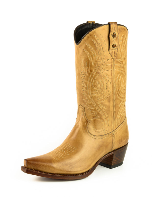 Botas Cowboy Mulher 2536 Virgi Amarelo |Cowboy Boots Europe