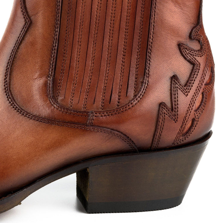 Botas Fashion Senhora Modelo Marilyn 2487 Cognac |Cowboy Boots Europe