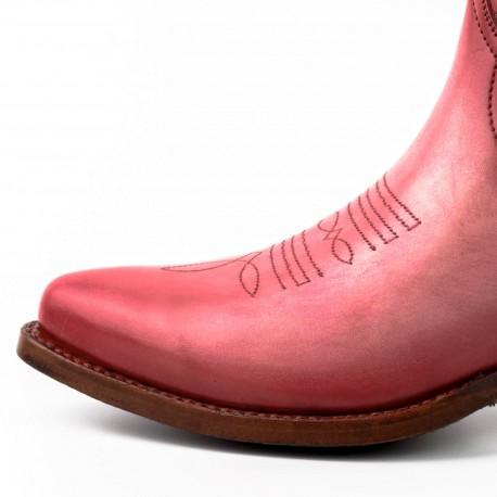 Botas Cowboy Senhora Modelo 2374 Rosa Vintage |Cowboy Boots Europe