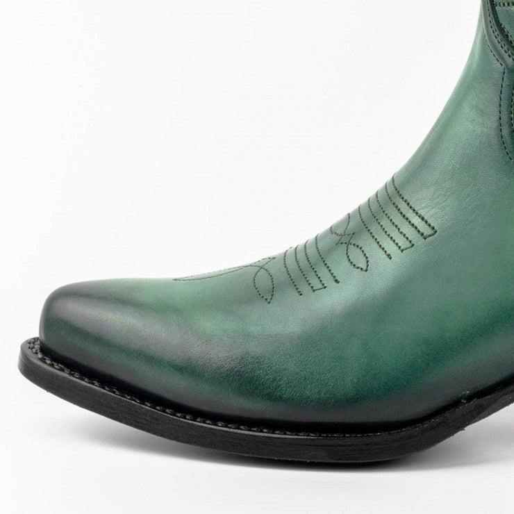Botas Cowboy Senhora Modelo 2374 Verde Vintage |Cowboy Boots Europe