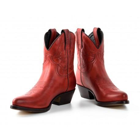 Botas Cowboy Senhora Modelo 2374 Vermelho |Cowboy Boots Europe