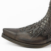 Botas Fashion Homem Modelo Rock 2500 Castanho |Cowboy Boots Europe