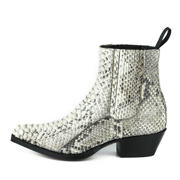 Botas Senhora Modelo Marie 2496 Píton Branco |Cowboy Boots Europe