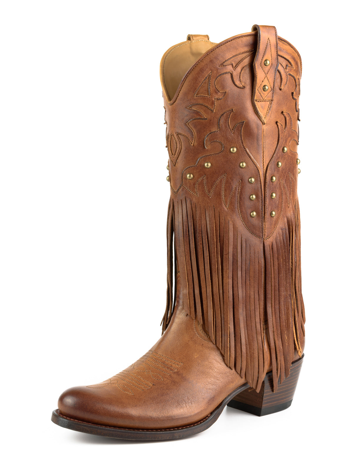 Bottes Cowboy Femme Tournesol Outillées à la Main Bottes Cowboy Femme Tournesol Outillées à la Main