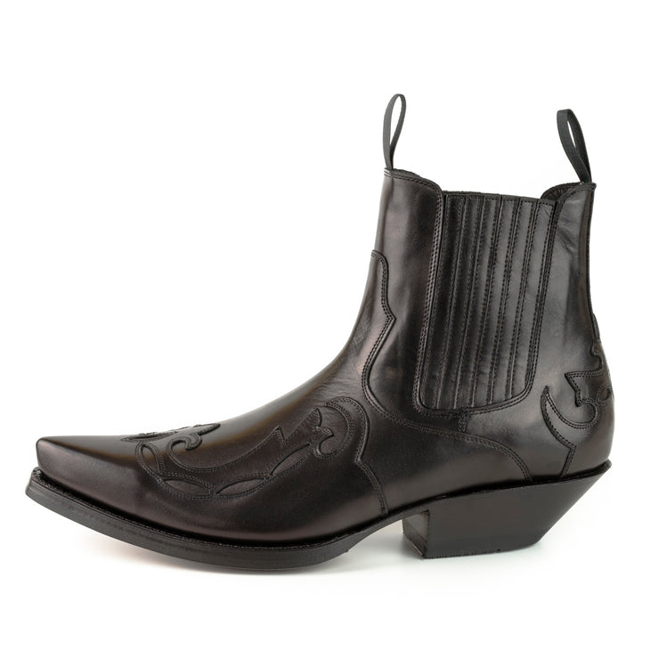 Botas Urbanas ou Fashion Homem 1931 Preto |Cowboy Boots Europe