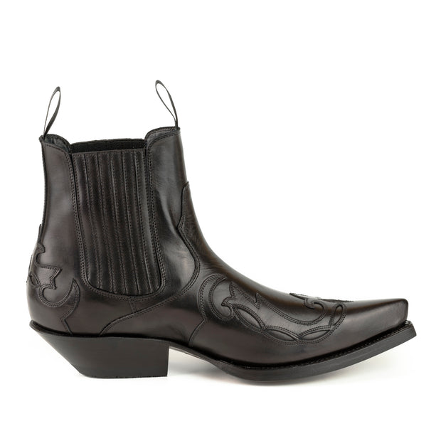 Botas Urbanas ou Fashion Homem 1931 Preto |Cowboy Boots Europe