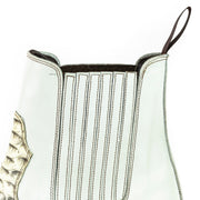 Botas Fashion Homem Modelo Rock 2500 Branco |Cowboy Boots Europe