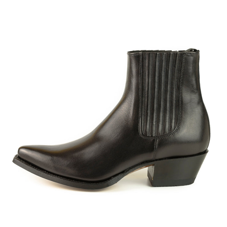 Botas Urbanas ou Fashion Mulher 2496 Marie Preto |Cowboy Boots Europe
